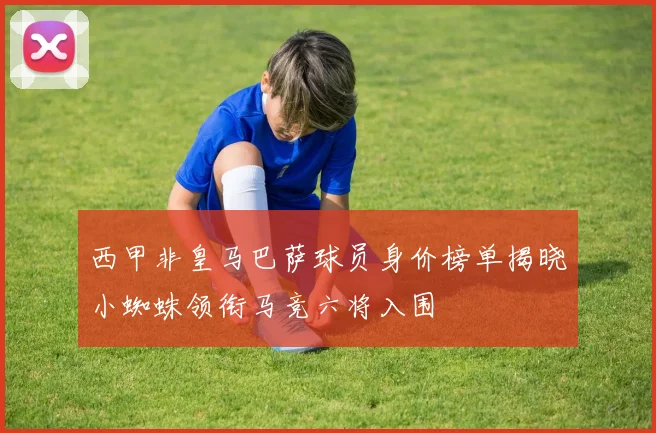 西甲非皇马巴萨球员身价榜单揭晓小蜘蛛领衔马竞六将入围